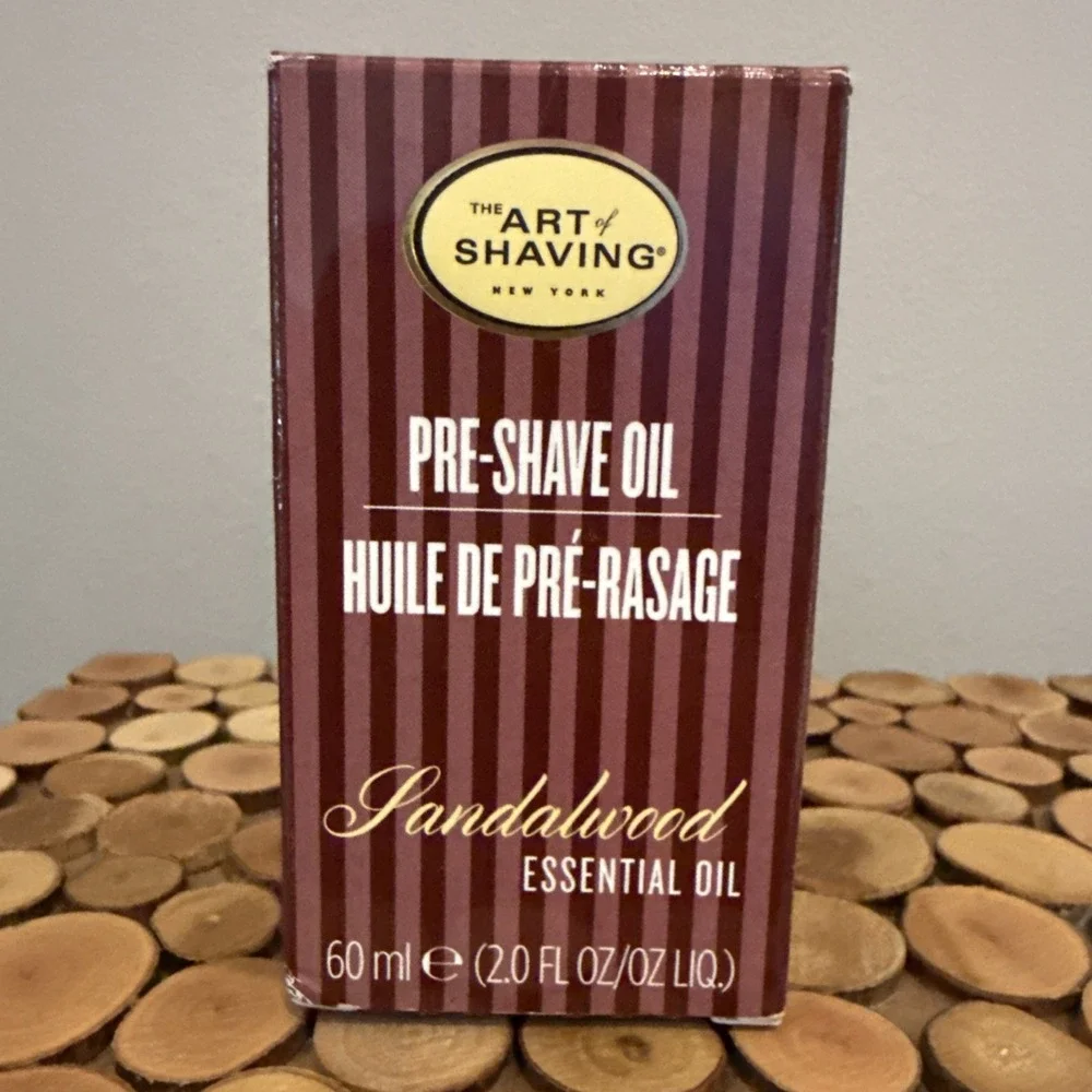 The Art of Shaving Pre-Shave‎ Oil Sandalwood 2 Oz / 60ml ~ New In Box